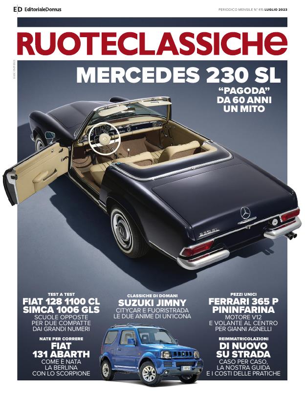 Журнал Ruoteclassiche июль 2023